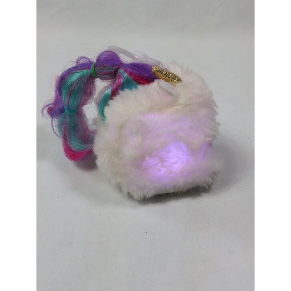 Pomsies Lumies Sky Rocket Changes Color Rainbow Unicorn Lumie Toy - Picture 4 of 7